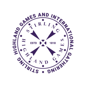 stirling highland games roundel logo